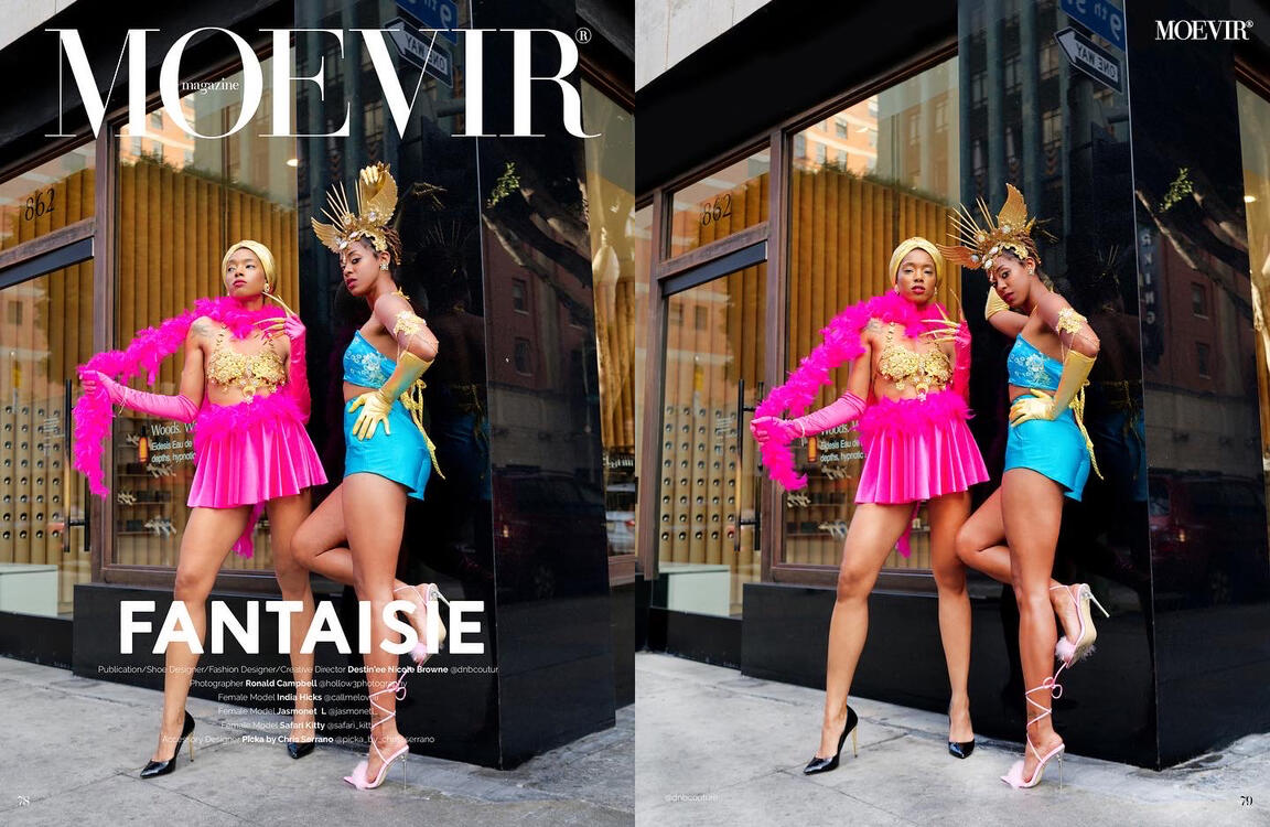 Moevir Paris New Year Issue “DNB Couture” 23’